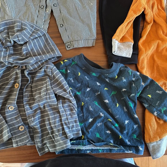 Baby boy 6-9month clothing lot, Easter, overalls, Nike, 7 for mankind, carters - Picture 4 of 9